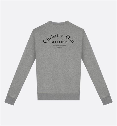 grey dior sweatshirt|christian dior sweatshirt women.